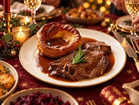 Roast Beef and Yorkshire Pudding