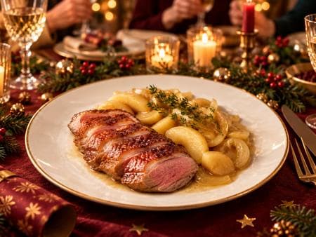 Kaczka z Jablkami Roast Duck