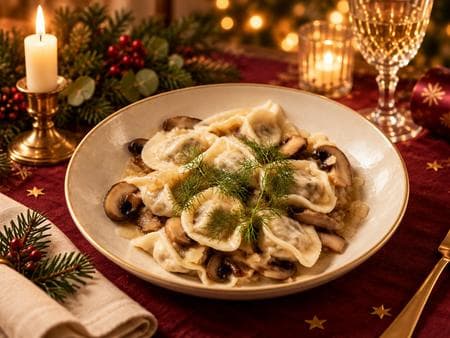 Uszka Mushroom Dumplings