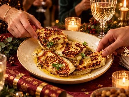 Halloumi sto Tigani